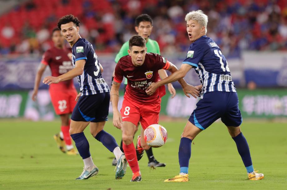 中超-奥斯卡巴尔加斯破门 海港2-0三镇9连胜