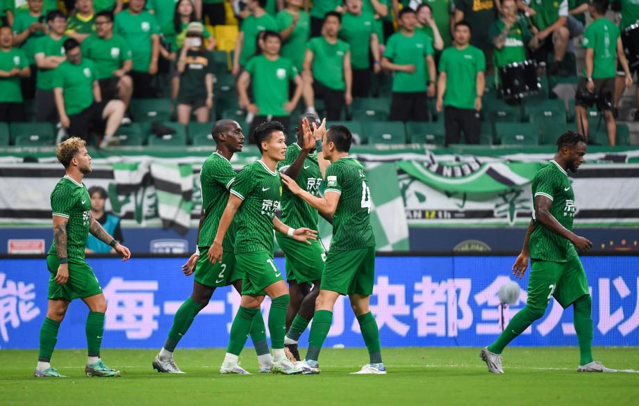 四人破门 北京国安主场四球击败沧州雄狮