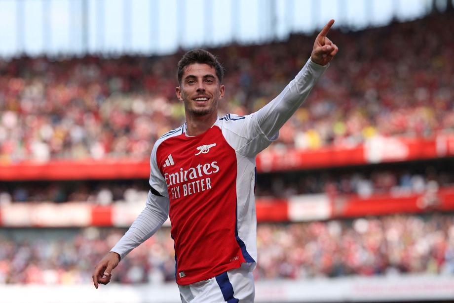 萨卡哈弗茨建功 阿森纳2-0狼队收获开门红