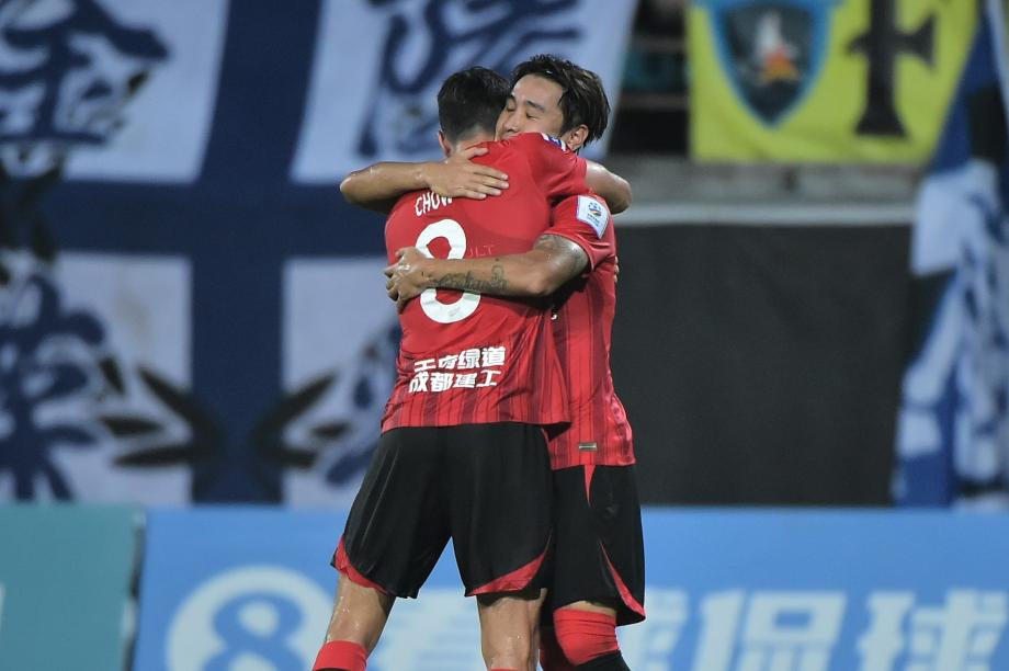 韦世豪破门 成都蓉城2-1南京城市晋级4强