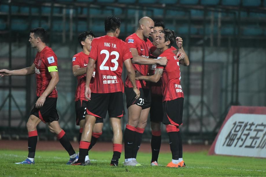 韦世豪破门 成都蓉城2-1南京城市晋级4强