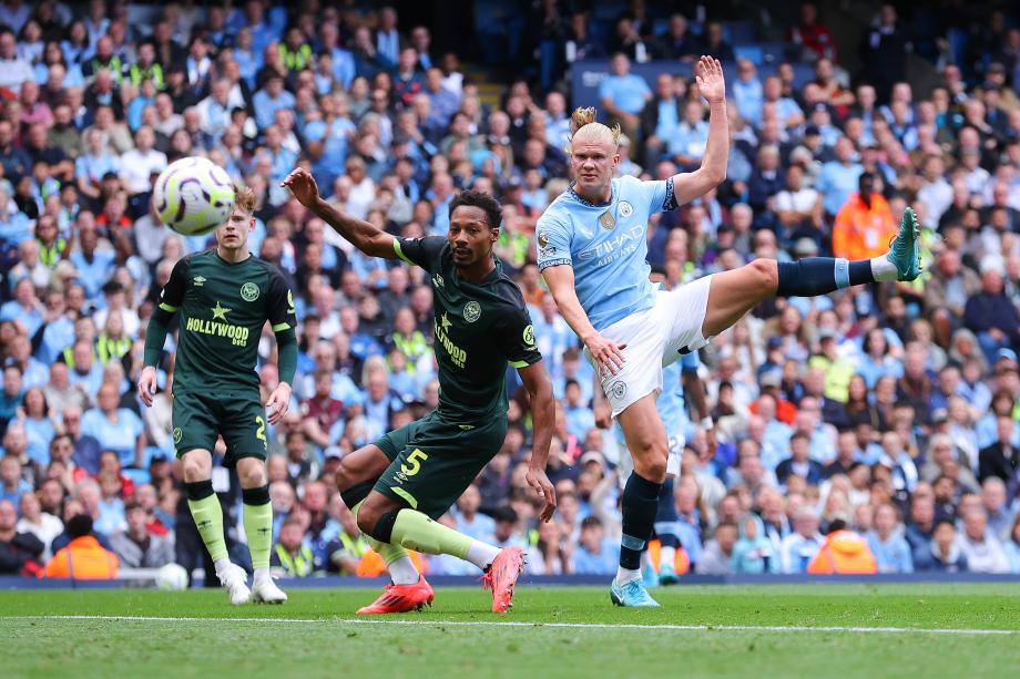 哈兰德双响 曼城2-1布伦特福德斩获四连胜