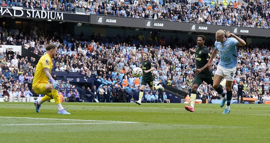 哈兰德双响 曼城2-1布伦特福德斩获四连胜