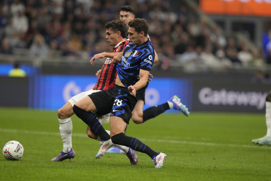 意甲-加比亚头球破门 米兰击败国米获联赛两连胜