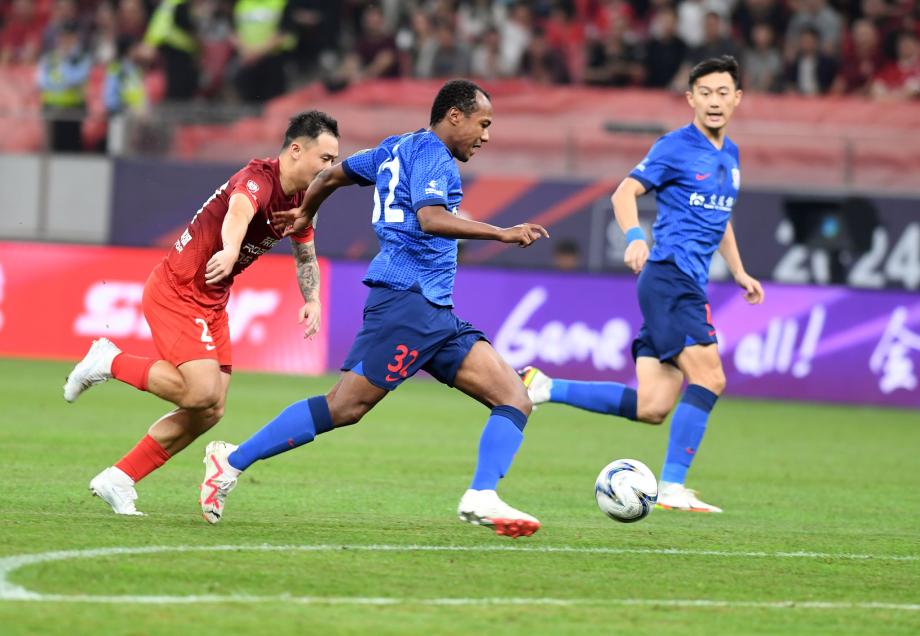 足协杯-奇塔迪尼双响奥斯卡点射 海港3-2申花