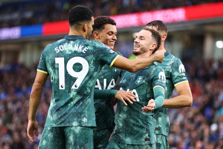 英超-约翰逊麦迪逊破门 热刺2-3遭布赖顿逆转