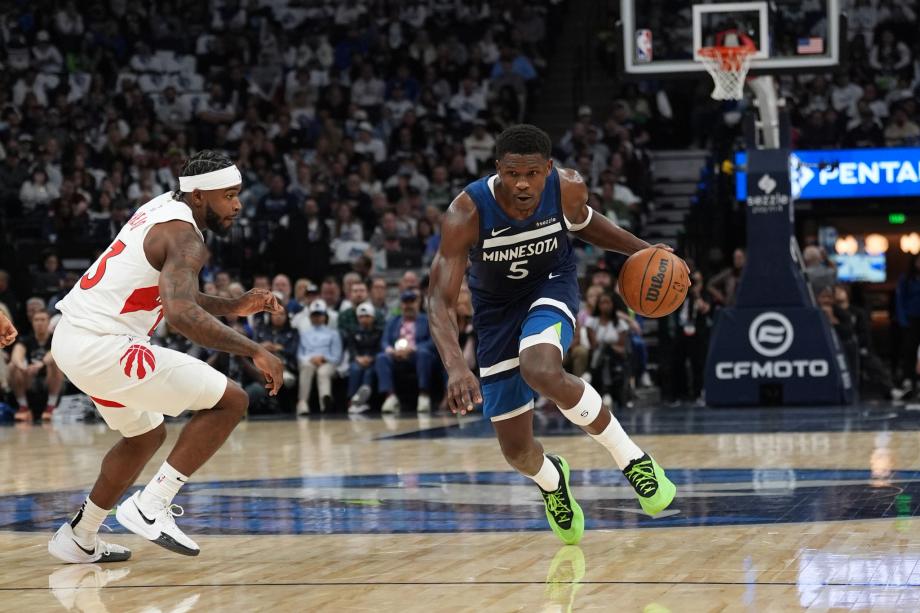 爱德华兹25分兰德尔25+9 森林狼力擒猛龙两连胜