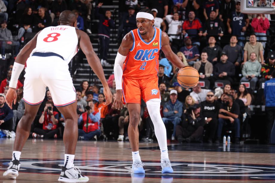 NBA-亚历山大25+9哈登12分 雷霆6人上双轻取快船