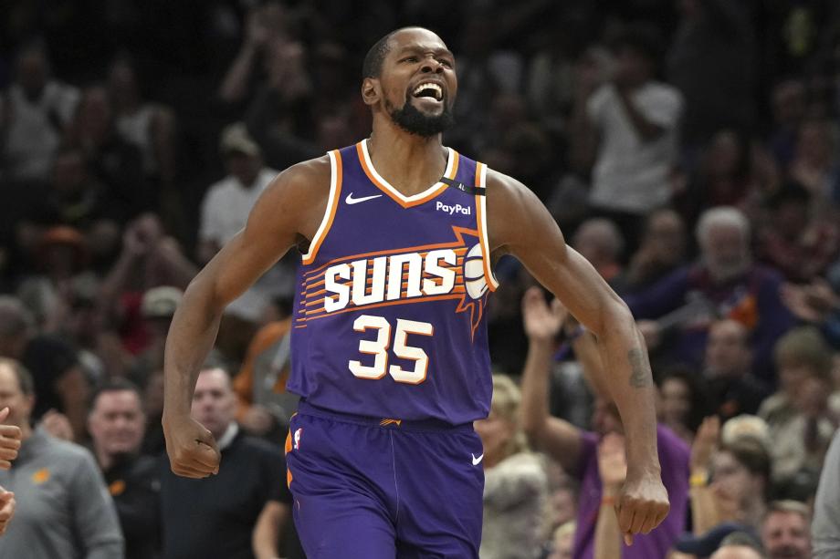 布克28+9+9杜兰特21+9 太阳主场力克开拓者