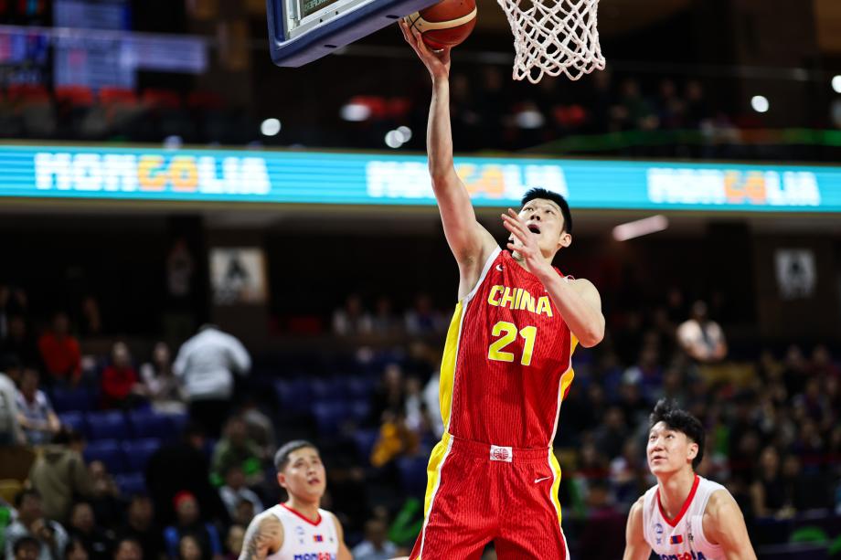 [图]亚初赛-中国男篮大捷蒙古 第二阶段全胜收官体育赛事直播