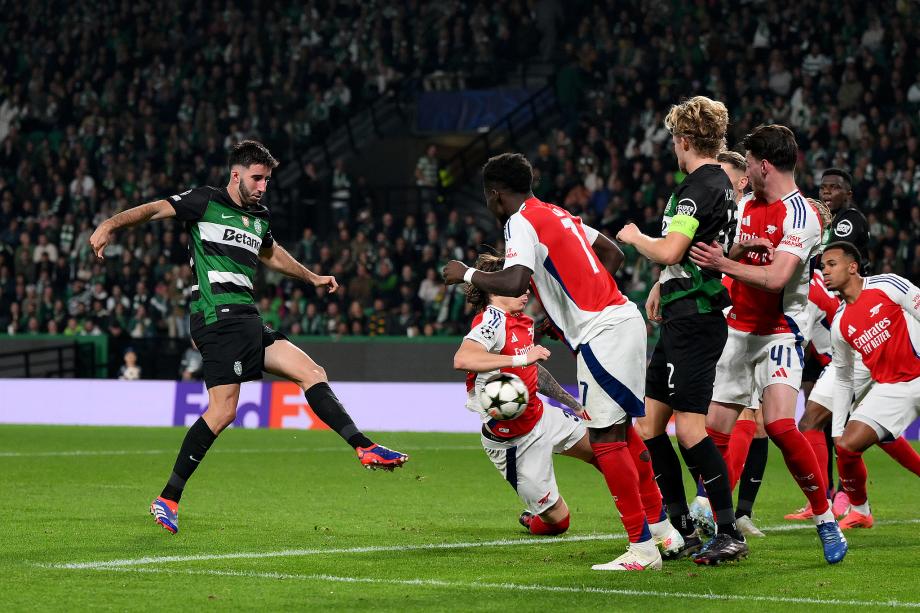 欧冠-萨卡传射 阿森纳客场5-1大胜葡萄牙体育