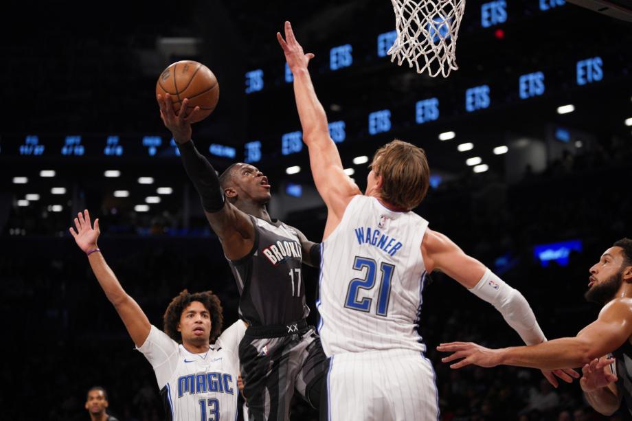 小瓦格纳20+9崔永熙登场 魔术胜篮网豪取六连胜