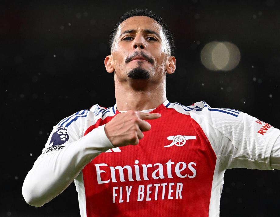 廷伯萨利巴建功 阿森纳2-0曼联送阿莫林首败