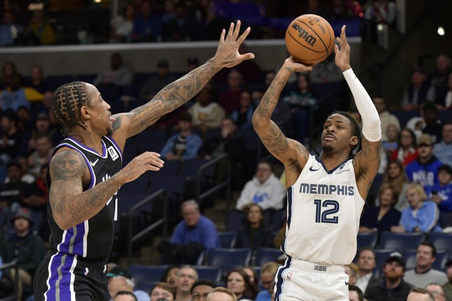 灰熊115-110险胜国王8战7胜 萨城三巨头61分