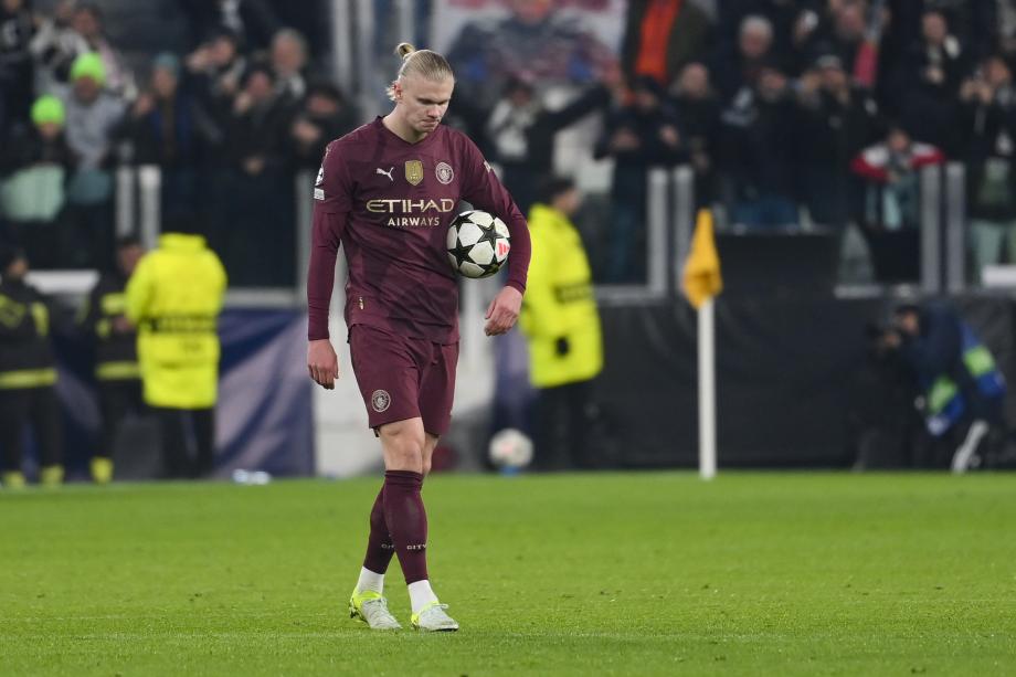 欧冠-哈兰德失单刀弗拉麦肯尼破门 尤文2-0曼城