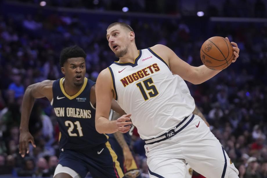 约基奇三双穆雷27+8 掘金加时逆转送鹈鹕七连败