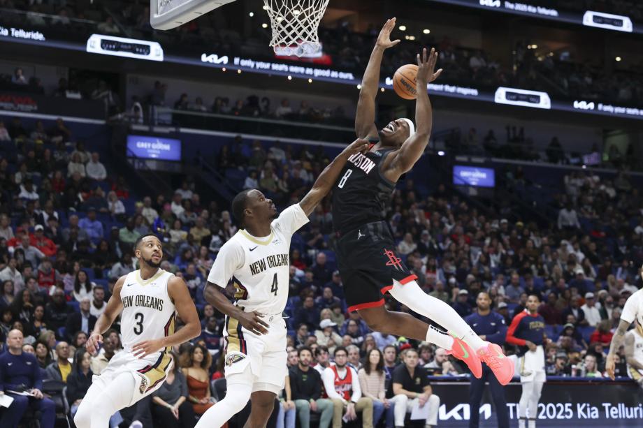 格林30分范弗利特25+6+4 火箭客场击败鹈鹕