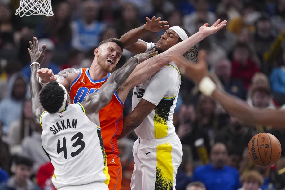 亚历山大45分7篮板8助攻 雷霆客场险胜步行者