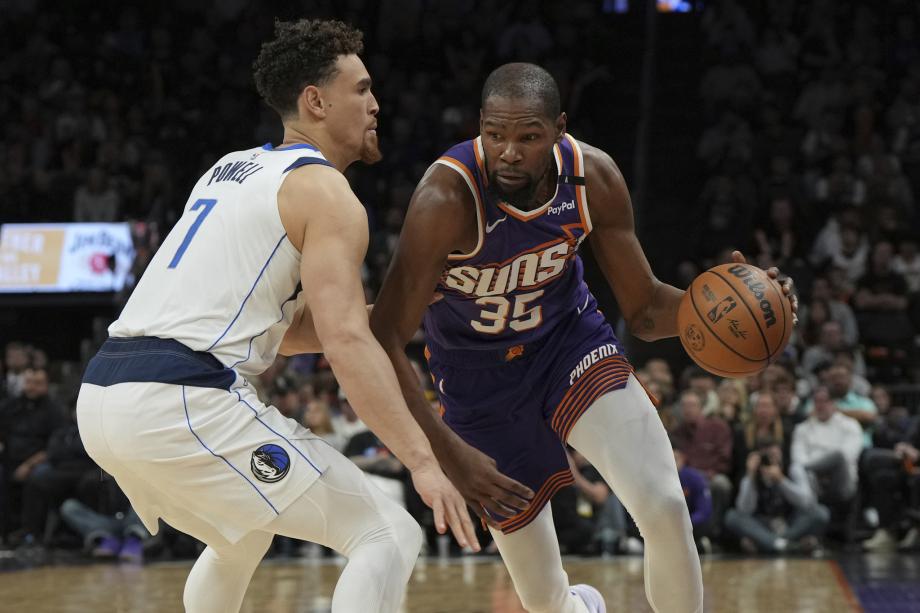 欧文20+5杜兰特空砍35分 独行侠客场战胜太阳