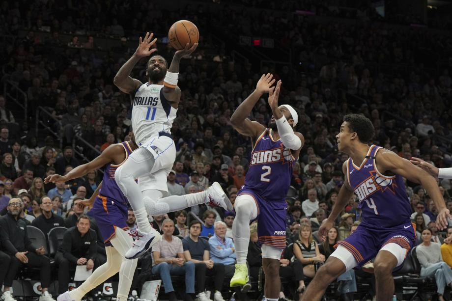 欧文20+5杜兰特空砍35分 独行侠客场战胜太阳