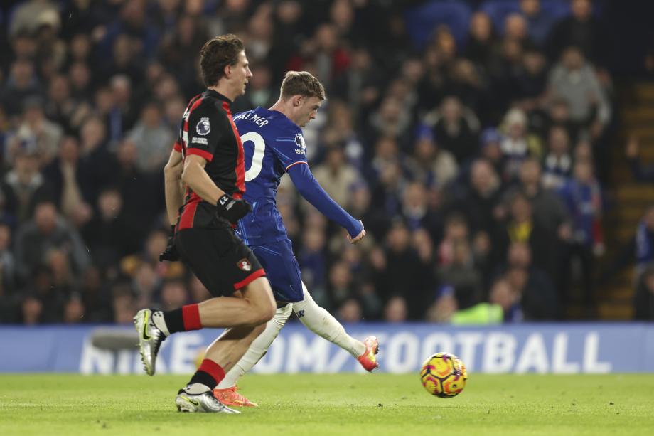 英超-詹姆斯任意球绝平 切尔西2-2伯恩茅斯