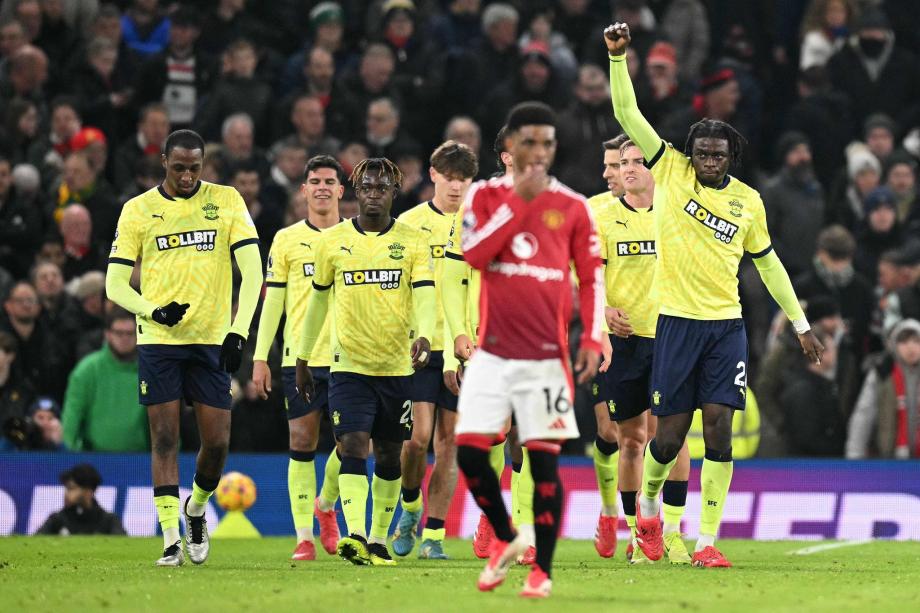 英超-阿玛德戴帽安东尼失空门 曼联3-1南安普顿