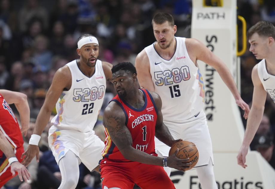 约基奇38+10锡安28分 掘金轻取鹈鹕