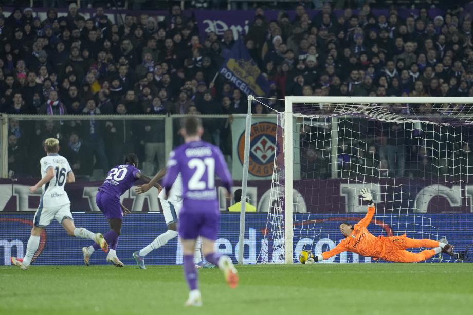 意甲-基恩双响迪马尔科失误 国米0-3佛罗伦萨