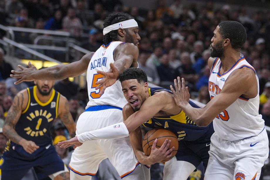 唐斯40+12哈特30+10 尼克斯轻取步行者