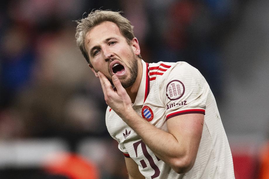 拜仁全场0射正 客场0-0闷平勒沃库森继续领跑