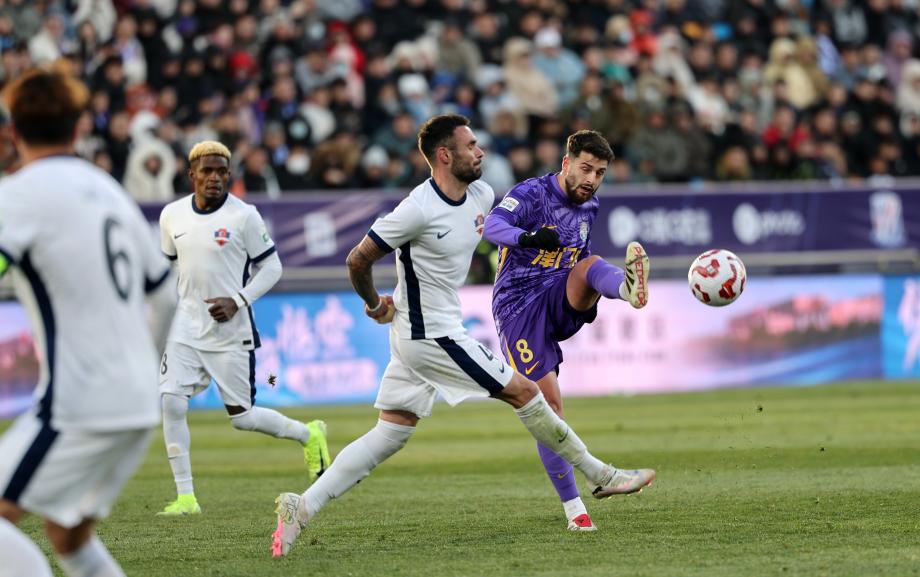 基莱斯补时双响 津门虎2-2读秒绝平梅州客家