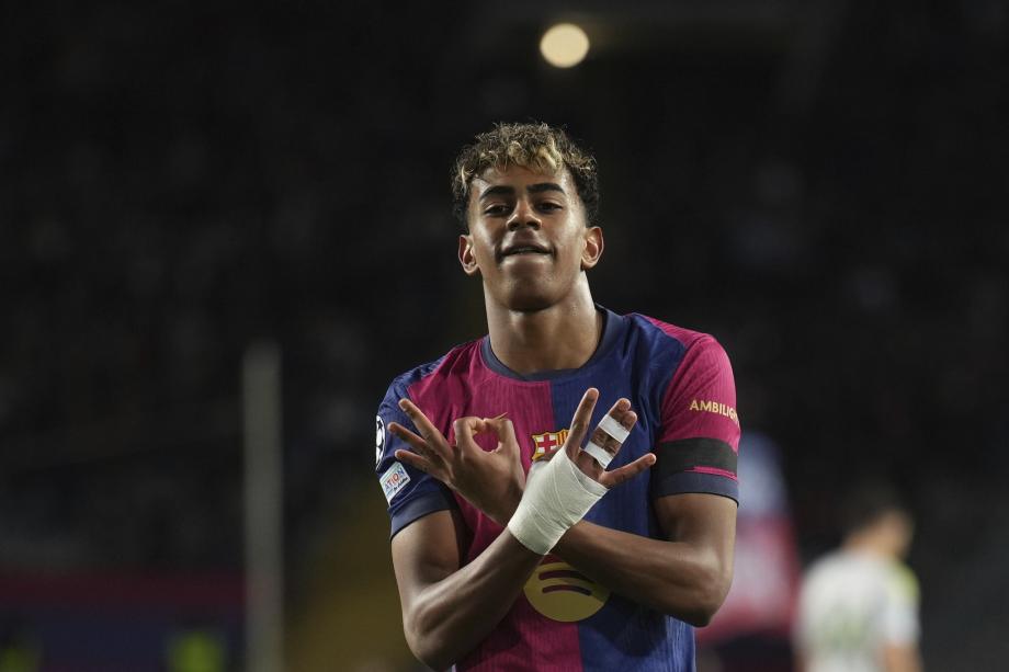 欧冠-拉菲尼亚2射1传 巴萨总分4-1本菲卡进8强