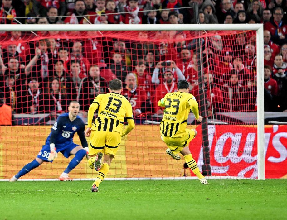 埃姆雷-詹点射拜尔建功 多特淘汰里尔将战巴萨