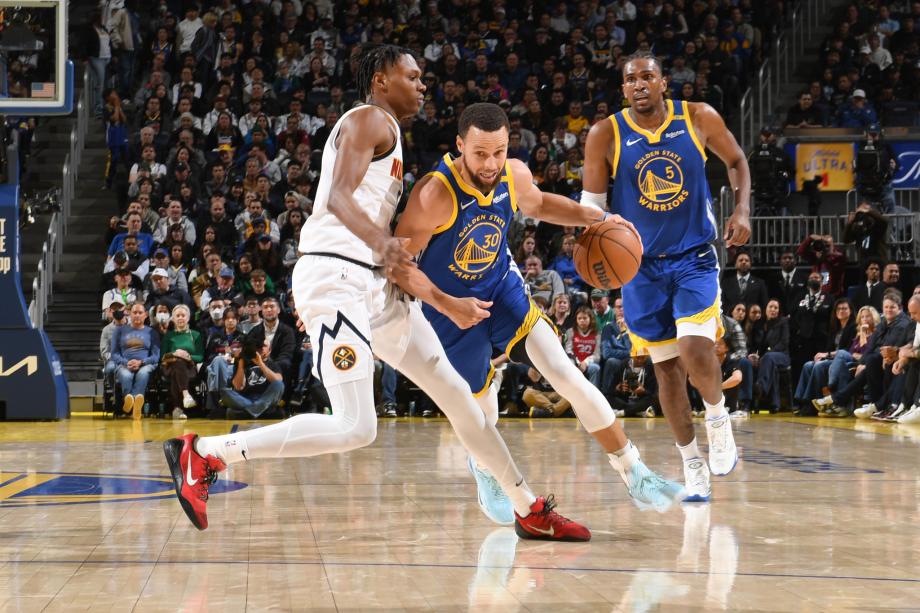 威少三双戈登38分 库里20分掘金终结勇士七连胜