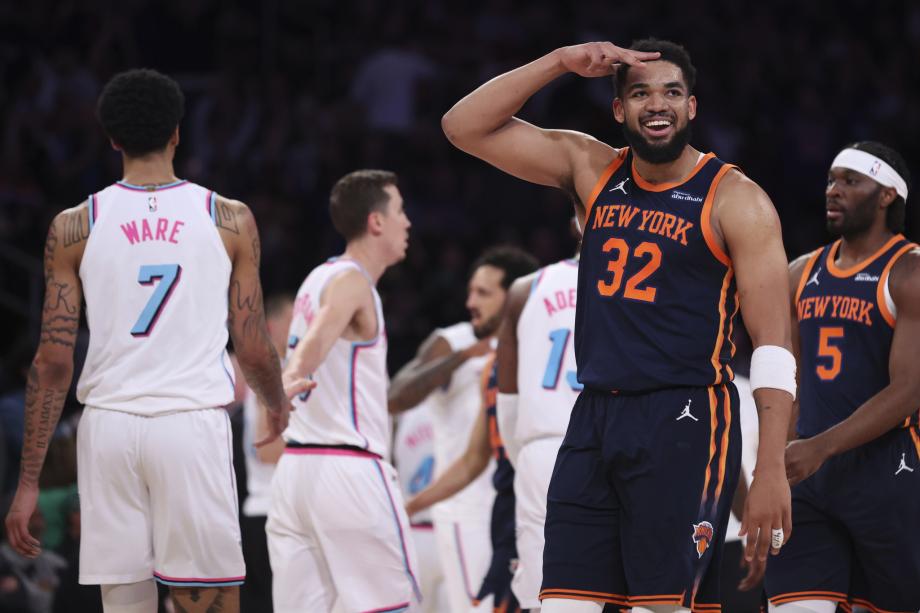 唐斯23+7布里奇斯28分 尼克斯大胜送热火八连败