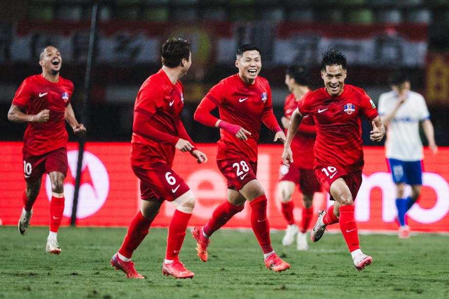 泽卡梅开二度 山东泰山客场险胜梅州客家