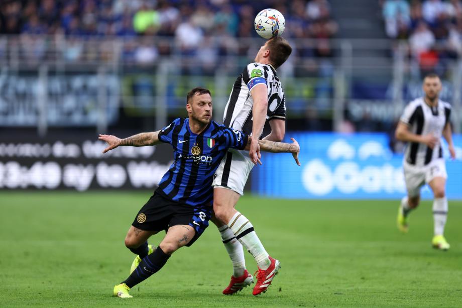 意甲：国米2-1乌迪内斯 阿瑙+弗拉泰西破门