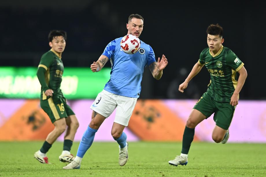 布彭扎2射1传童磊传射赵博扑单刀 浙江3-0深圳