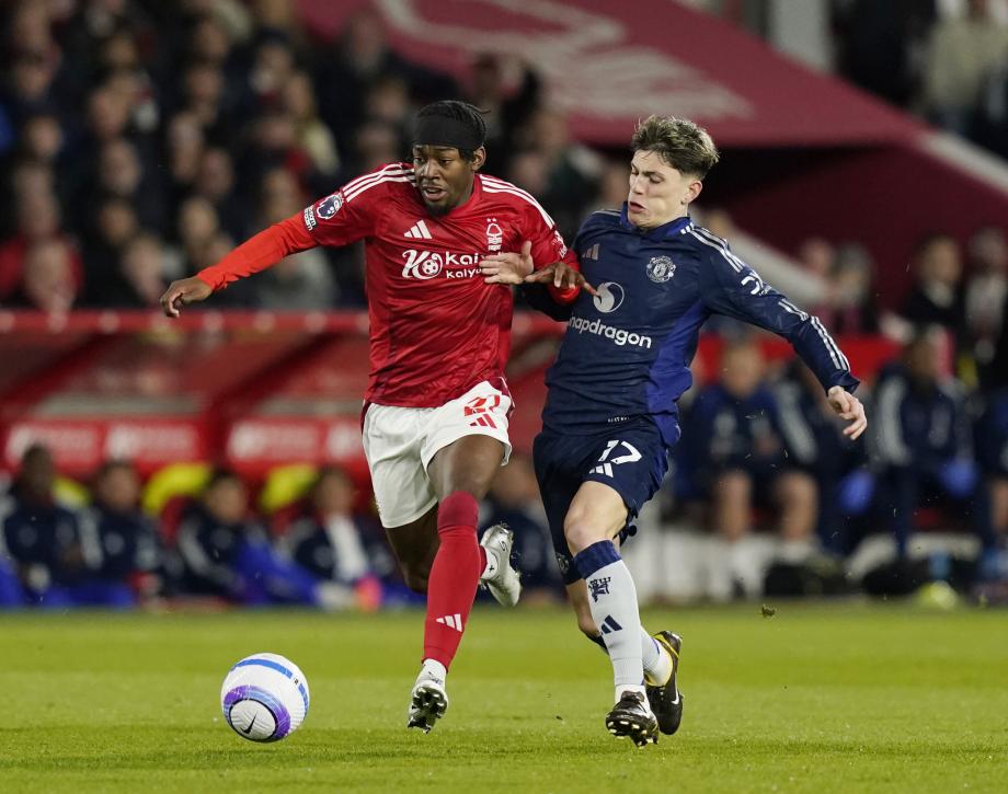 诺丁汉森林1-0曼联 伊兰加破旧主