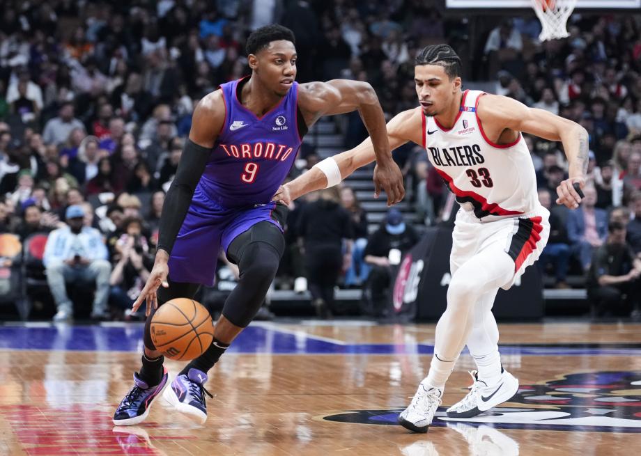 夏普36+6阿夫迪亚26+15+6 开拓者生擒猛龙