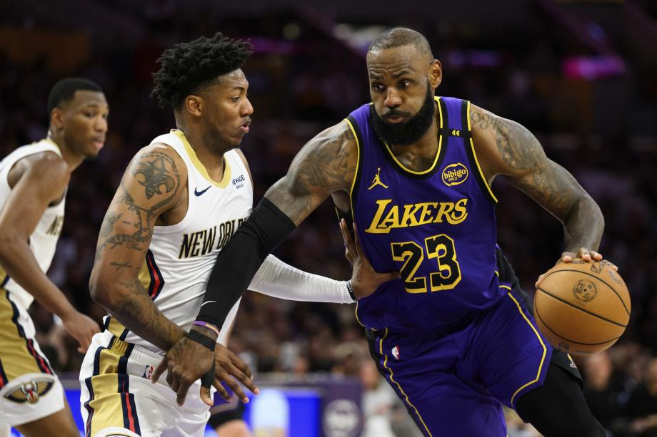 东契奇35分詹姆斯27+8 湖人擒鹈鹕升至西部第三