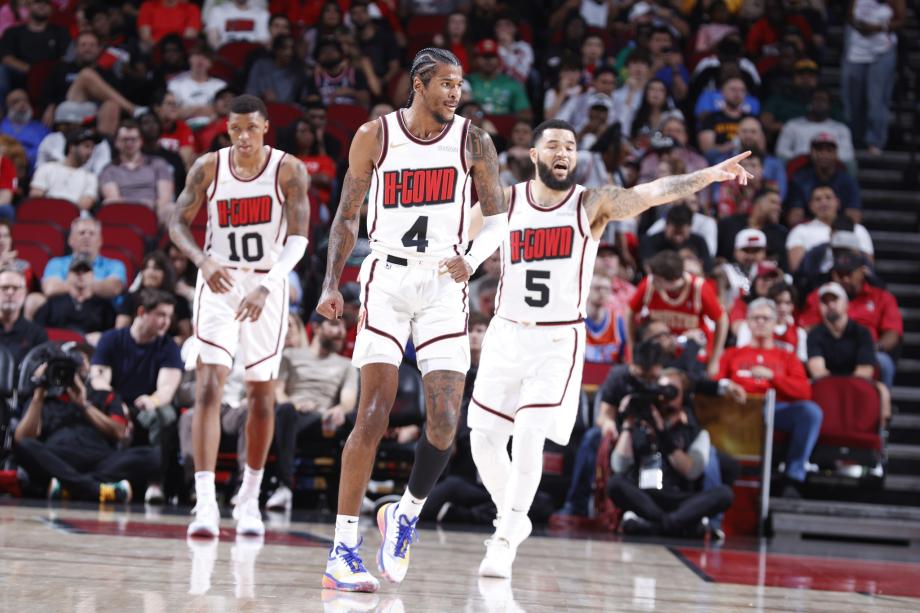 杰伦·格林34分申京31分 火箭终结雷霆11连胜