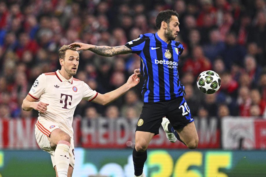 劳塔罗、弗拉泰西建功 国米客场2-1力克拜仁