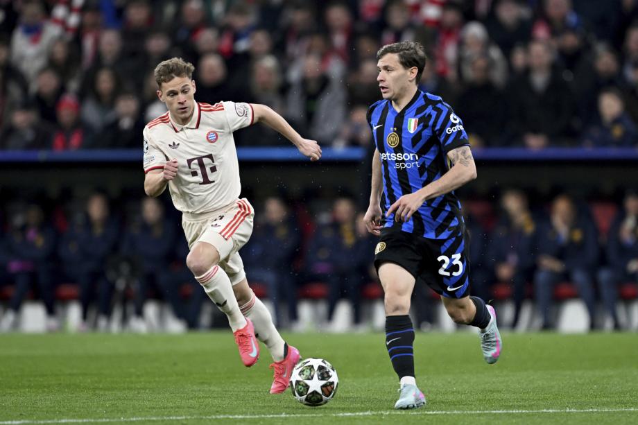 劳塔罗、弗拉泰西建功 国米客场2-1力克拜仁