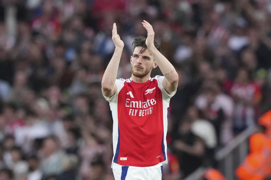 赖斯助攻托马斯破门 阿森纳1-1布伦特福德