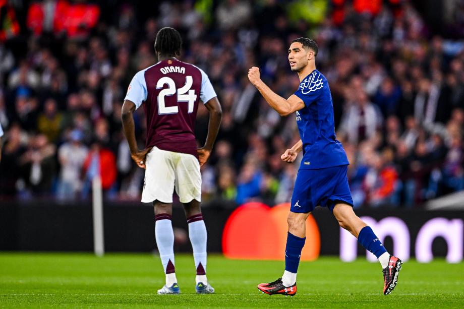 欧冠-多纳鲁马屡扑救 巴黎2-3总比分5-4维拉进4强