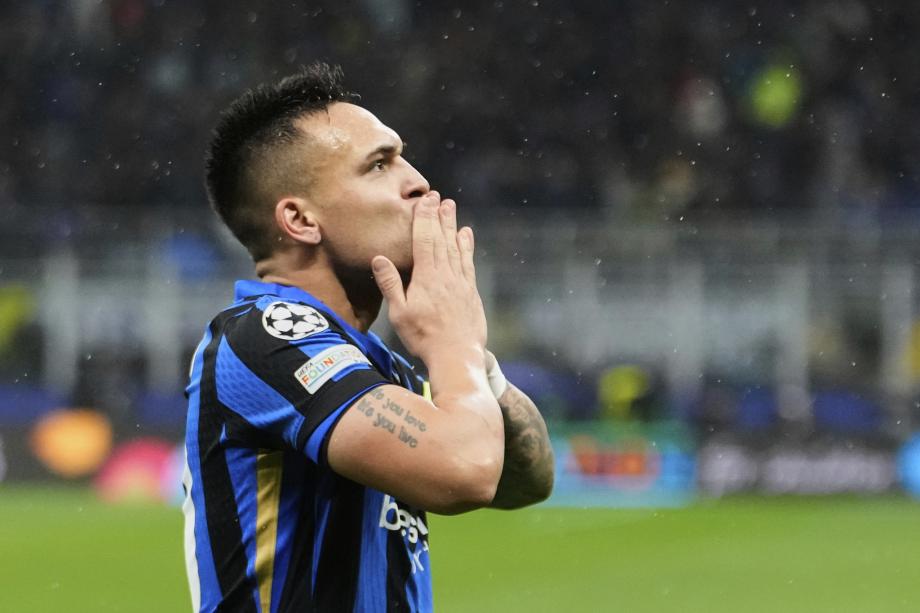 欧冠-劳塔罗破门帕瓦尔弑旧主 国米总比分4-3拜仁