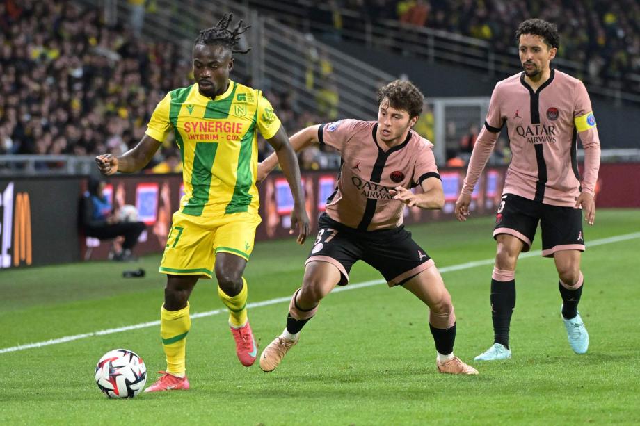 法甲-维蒂尼亚破门 巴黎1-1南特30轮不败