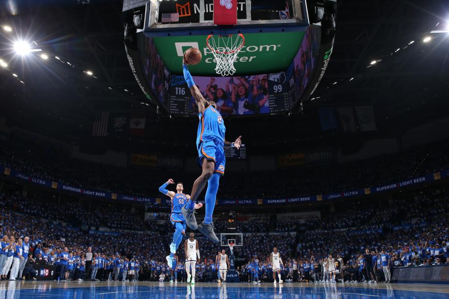 亚历山大27+8莫兰特23分 雷霆擒灰熊总比分2-0