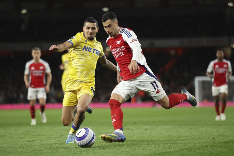 8轮不败！阿森纳2-2水晶宫距榜首12分